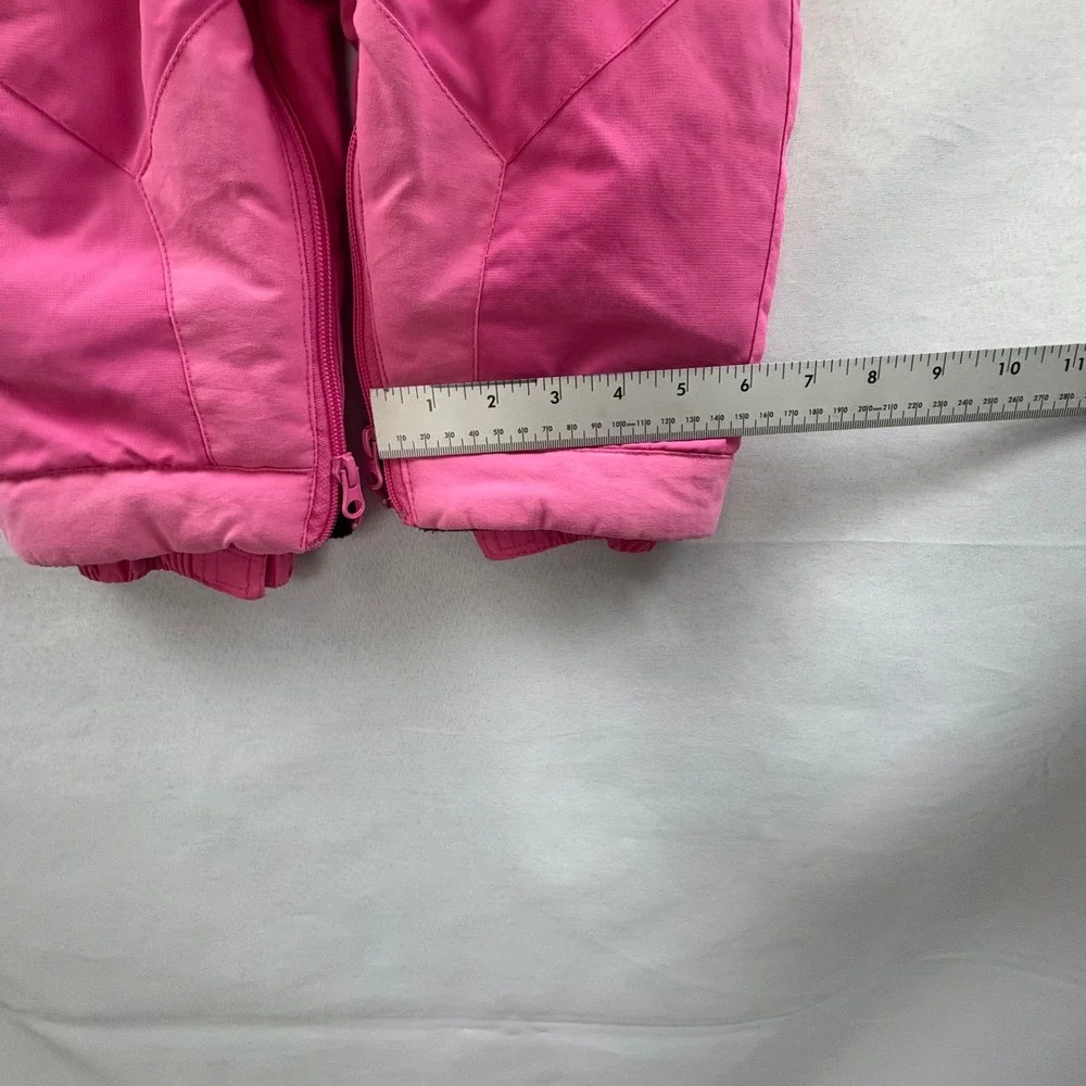 The Childrens Place Pink Snow Bib Overalls 12mo. Insulated Winter Warm Cozy Play